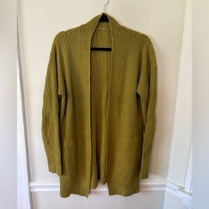 lululemon athletica Olive Green Cardigan